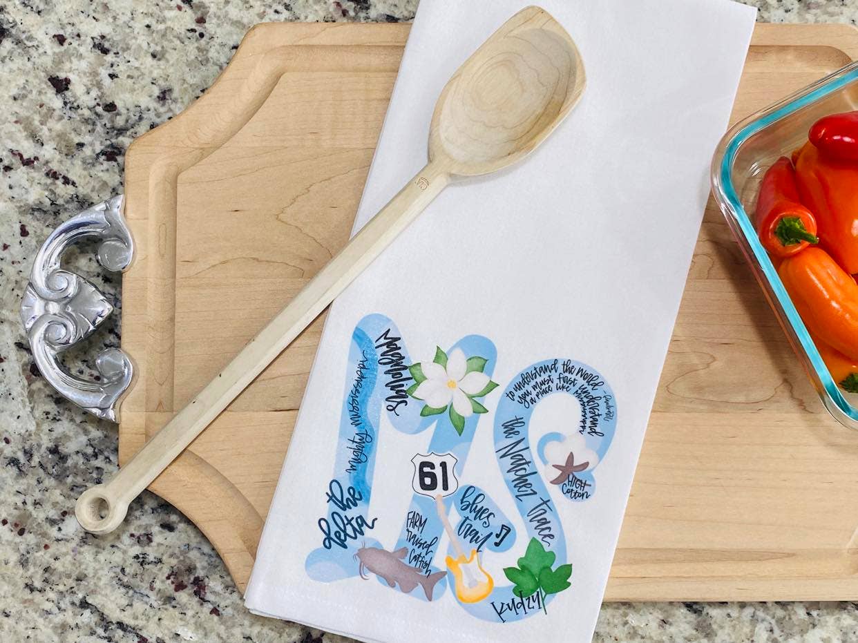 Famous Mississippi Kitchen Towel