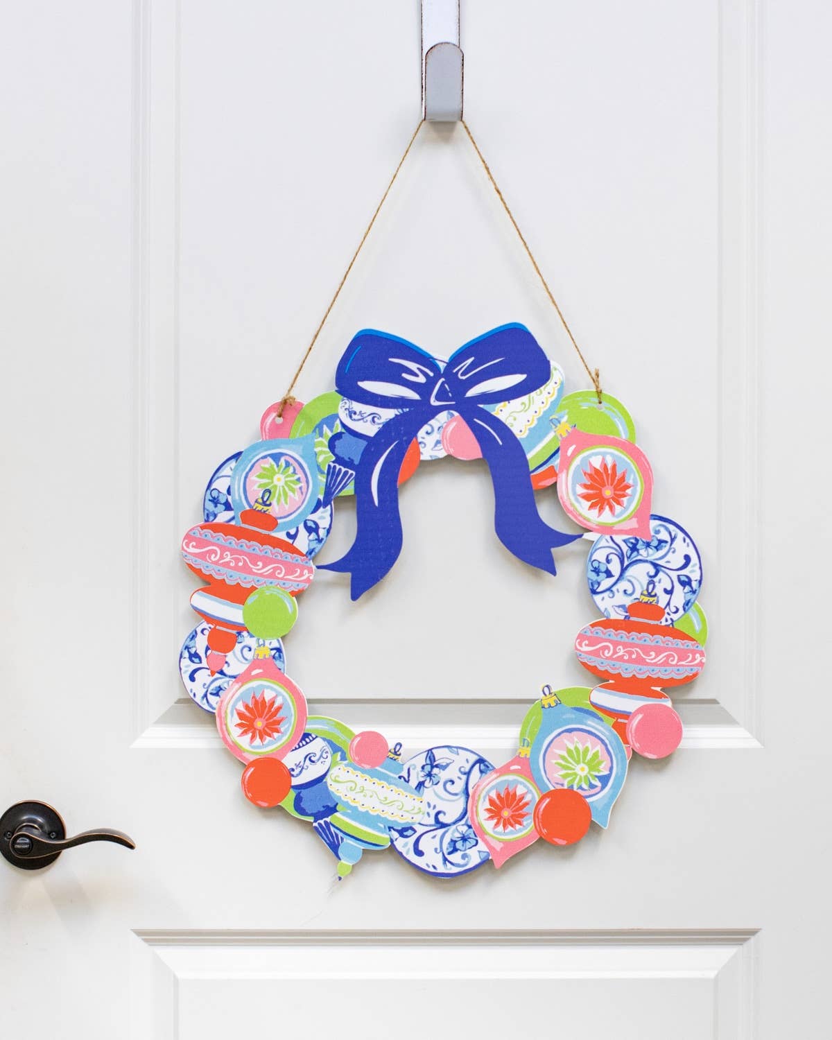 Whimsical Wonders Wreath Door Hanger Multi 19x19.75
