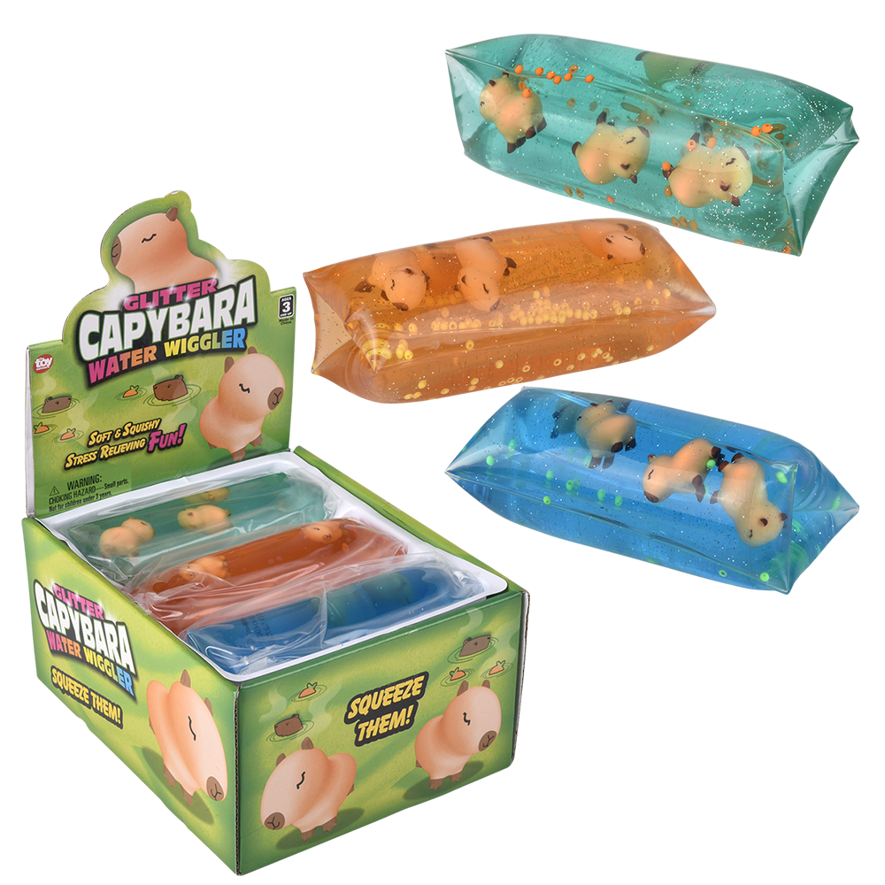 (T) JUMBO CAPYBARA WATER WIGGLERS 5"