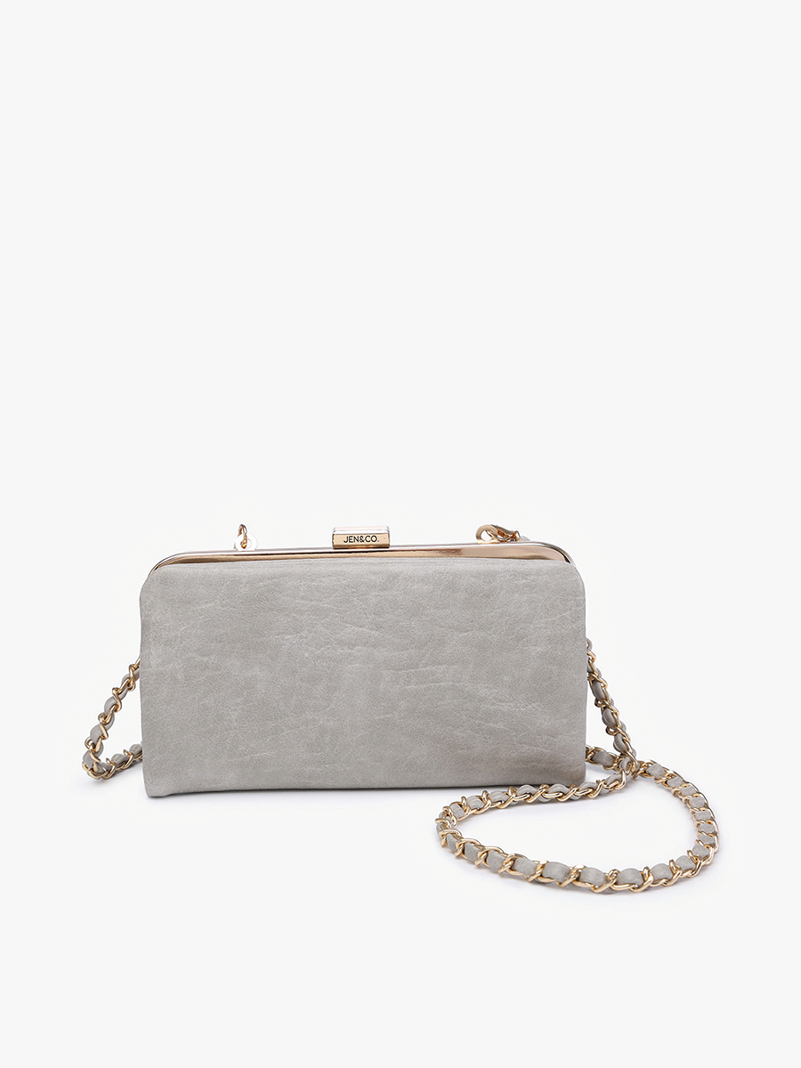 *SALE* WL2339 Sue Wallet Pouch Crossbody: Pale Wisteria