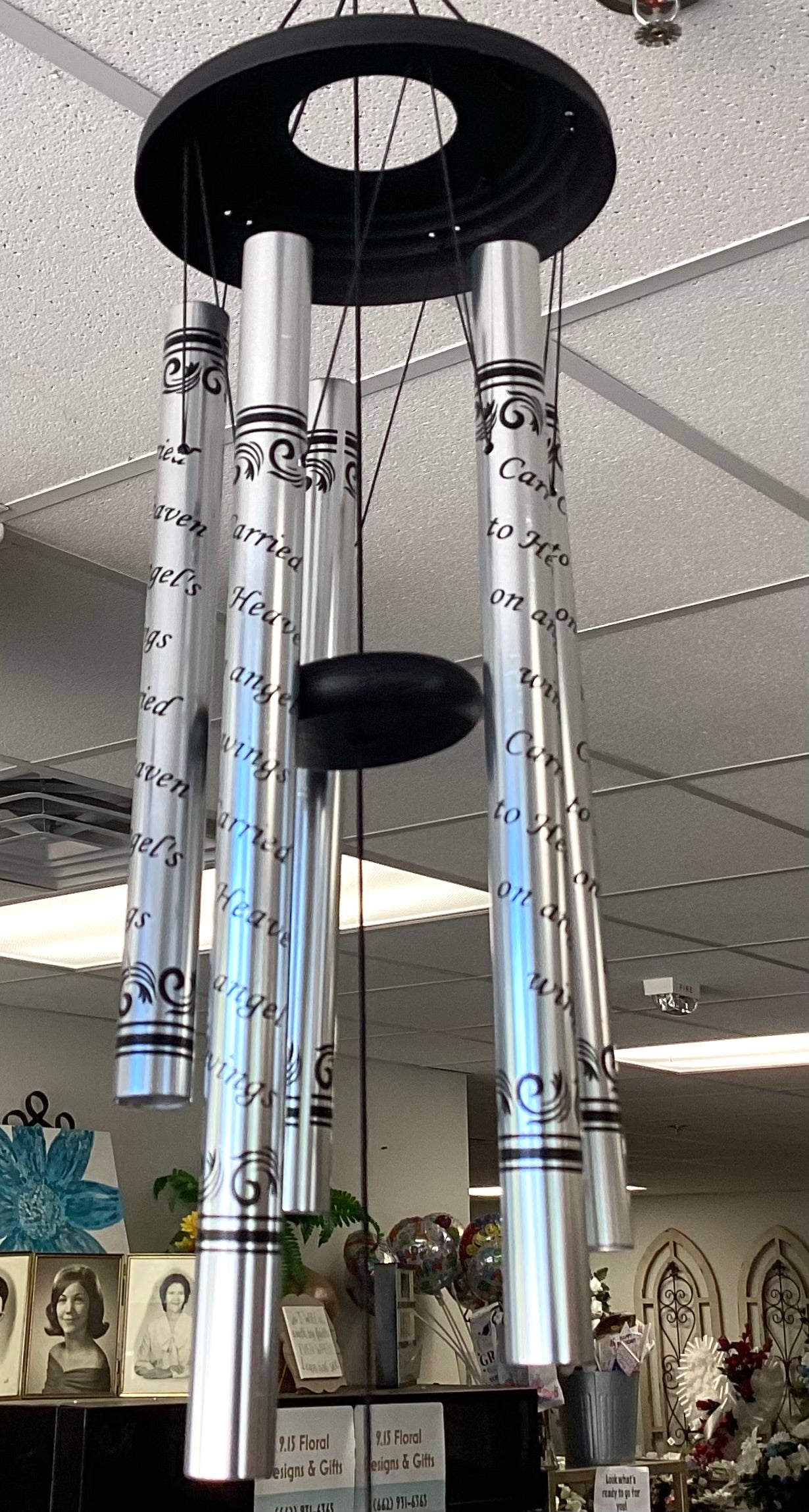 Angel Wings Windchime