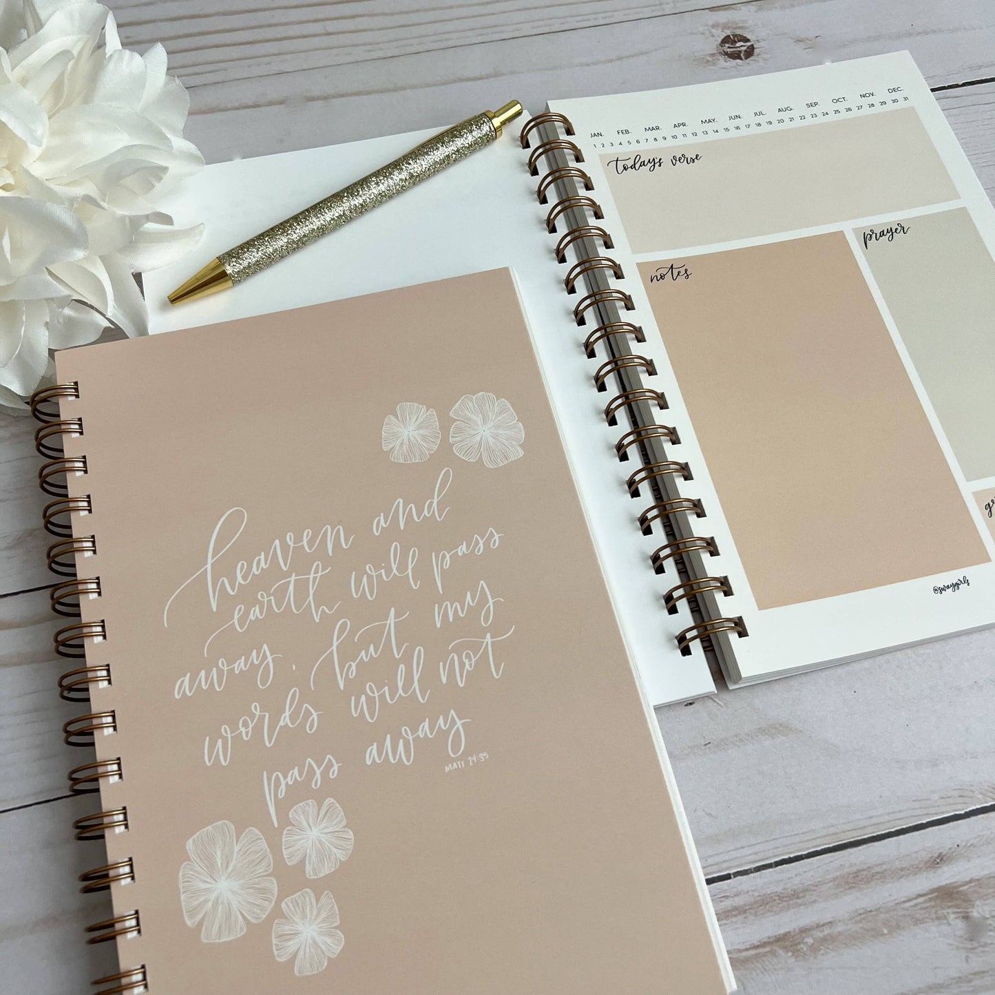 Bible study notebook | Bible journal | Christian notebook