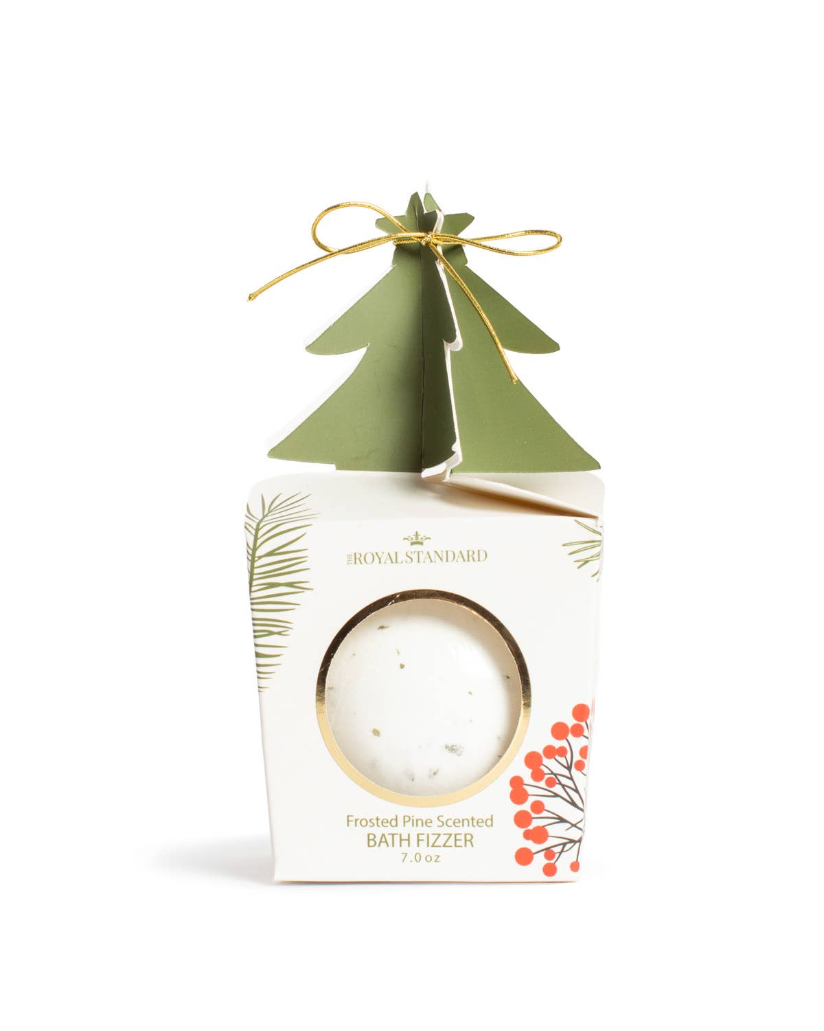 Winter Fir Bath Fizzer Frosted Pine Scented 7oz.