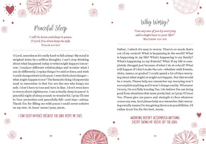 200 Prayers to Encourage a Teen Girl's Heart