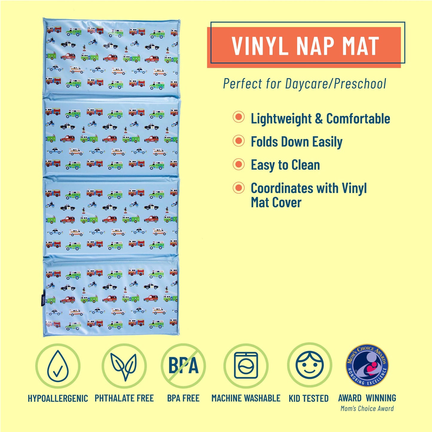 Heroes Vinyl Rest Mat