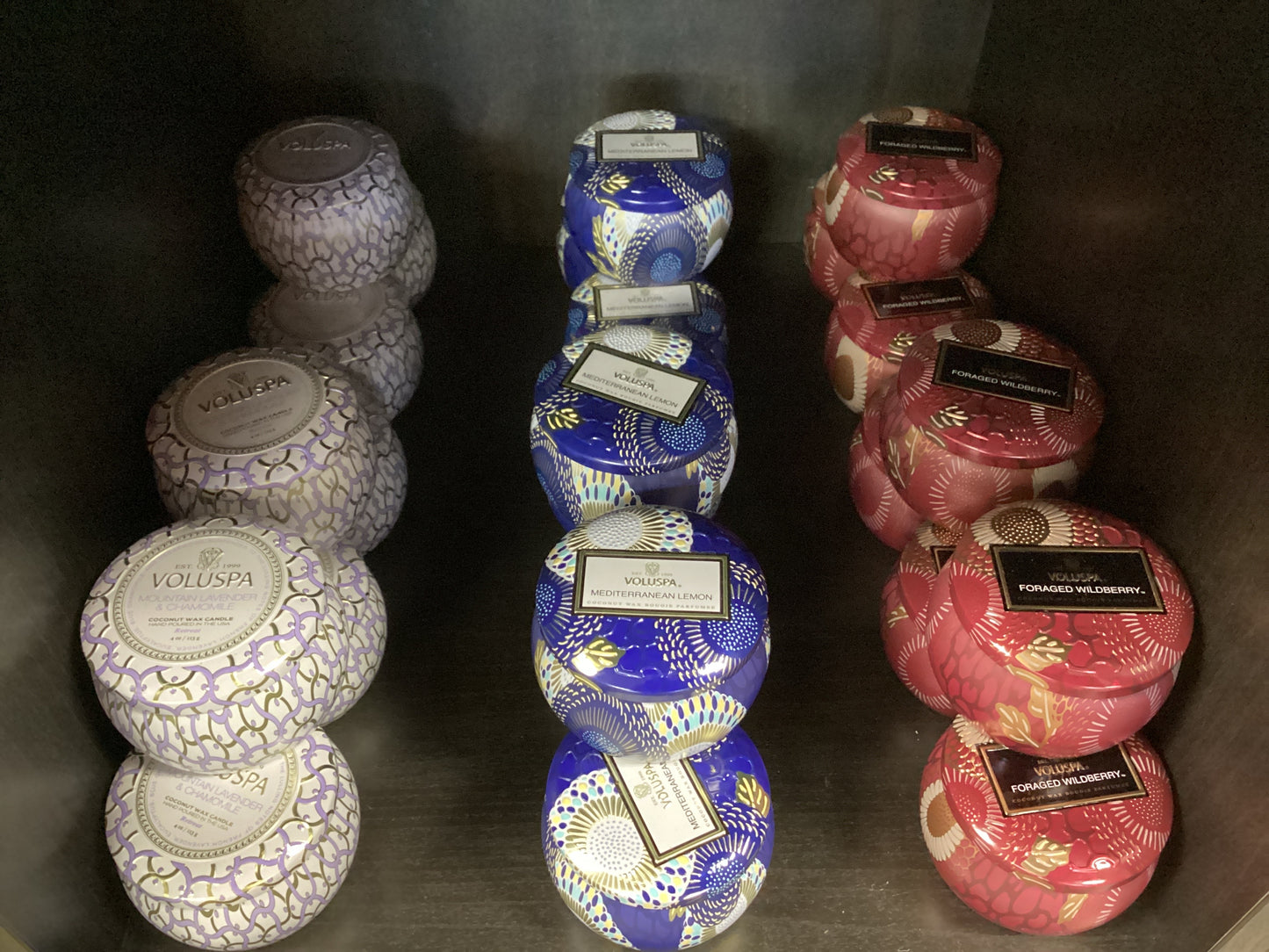 Voluspa 4.5oz Sparkling MIni Tin Candle