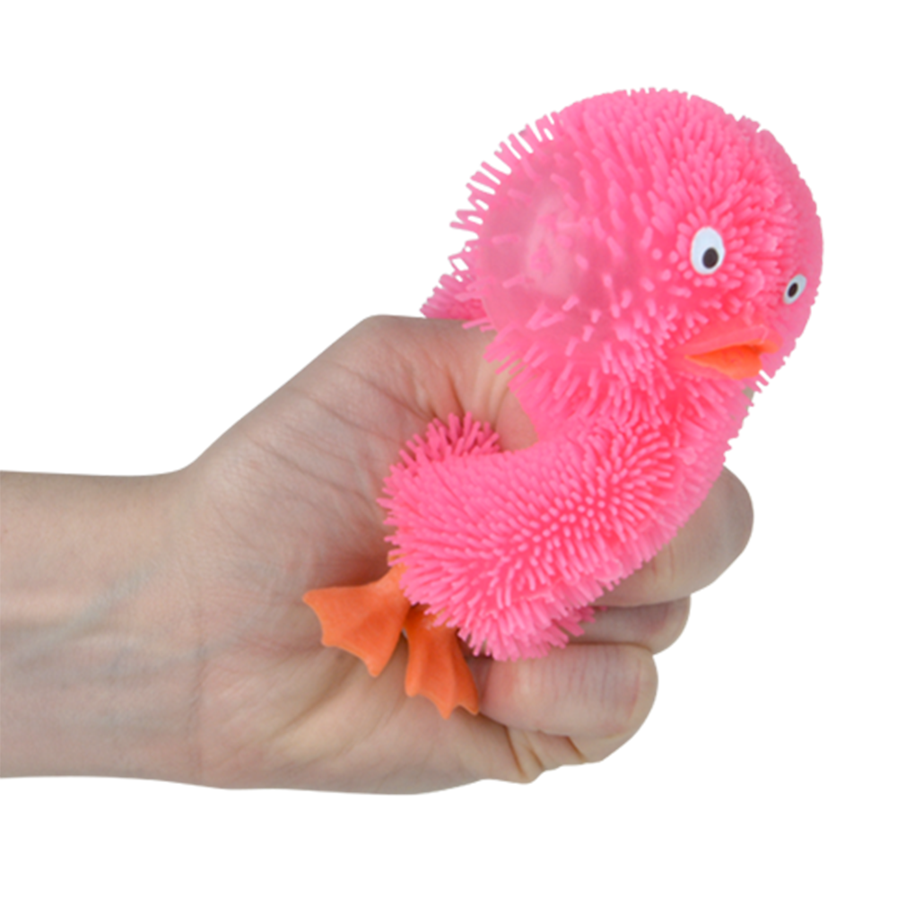 4" DUCKY PUFFER- ASSORTED COLORS