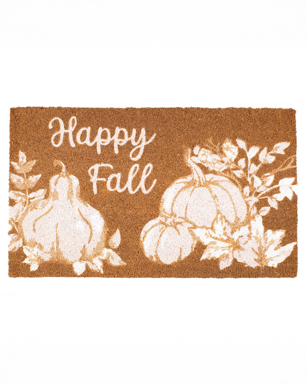 Happy Fall Toile Coir Doormat Doe/Cream 18x30