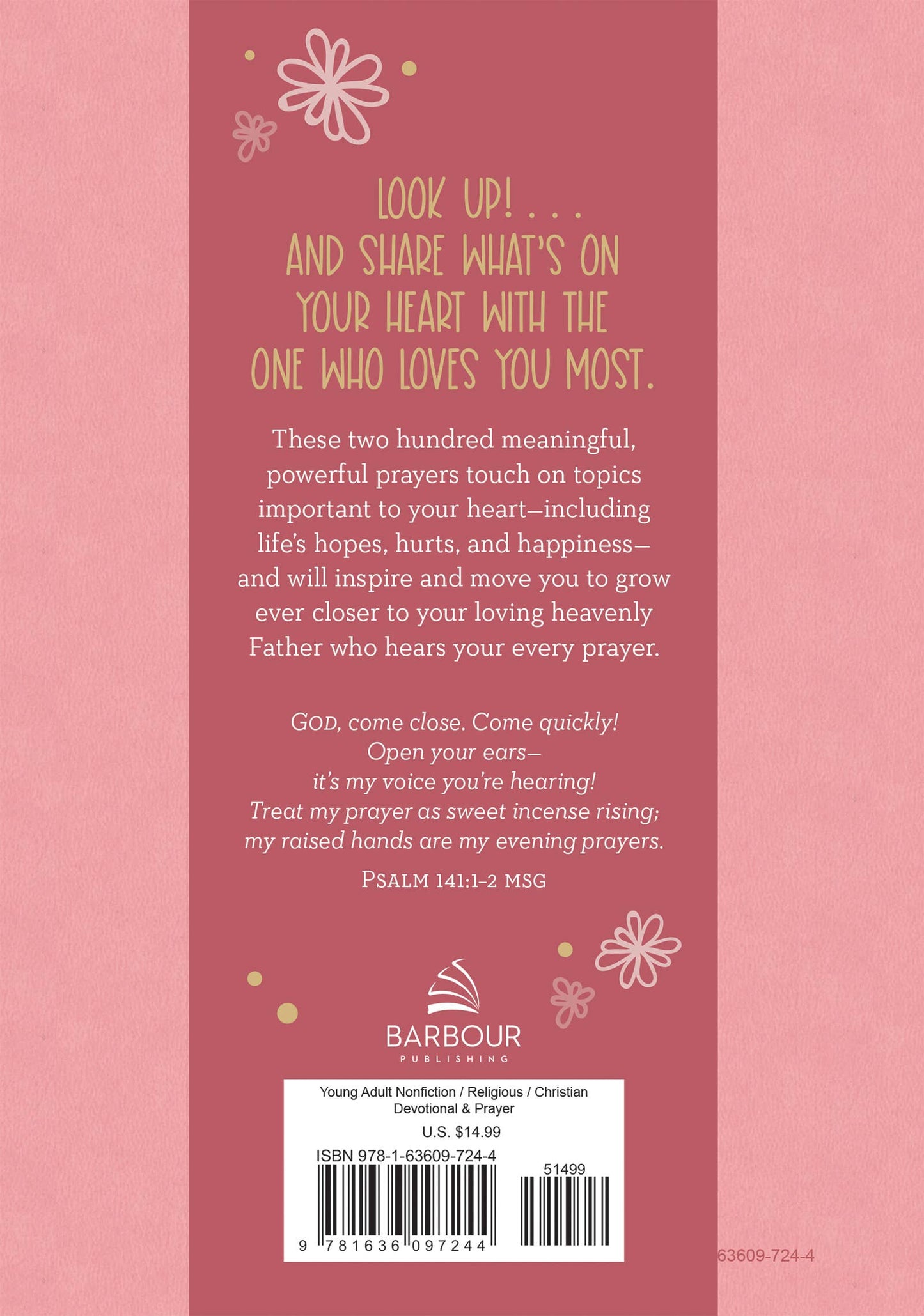 200 Prayers to Encourage a Teen Girl's Heart