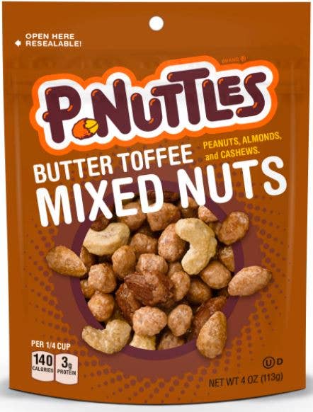 Adams & Brooks P-Nuttles Mixed Nuts - 12 Ct.