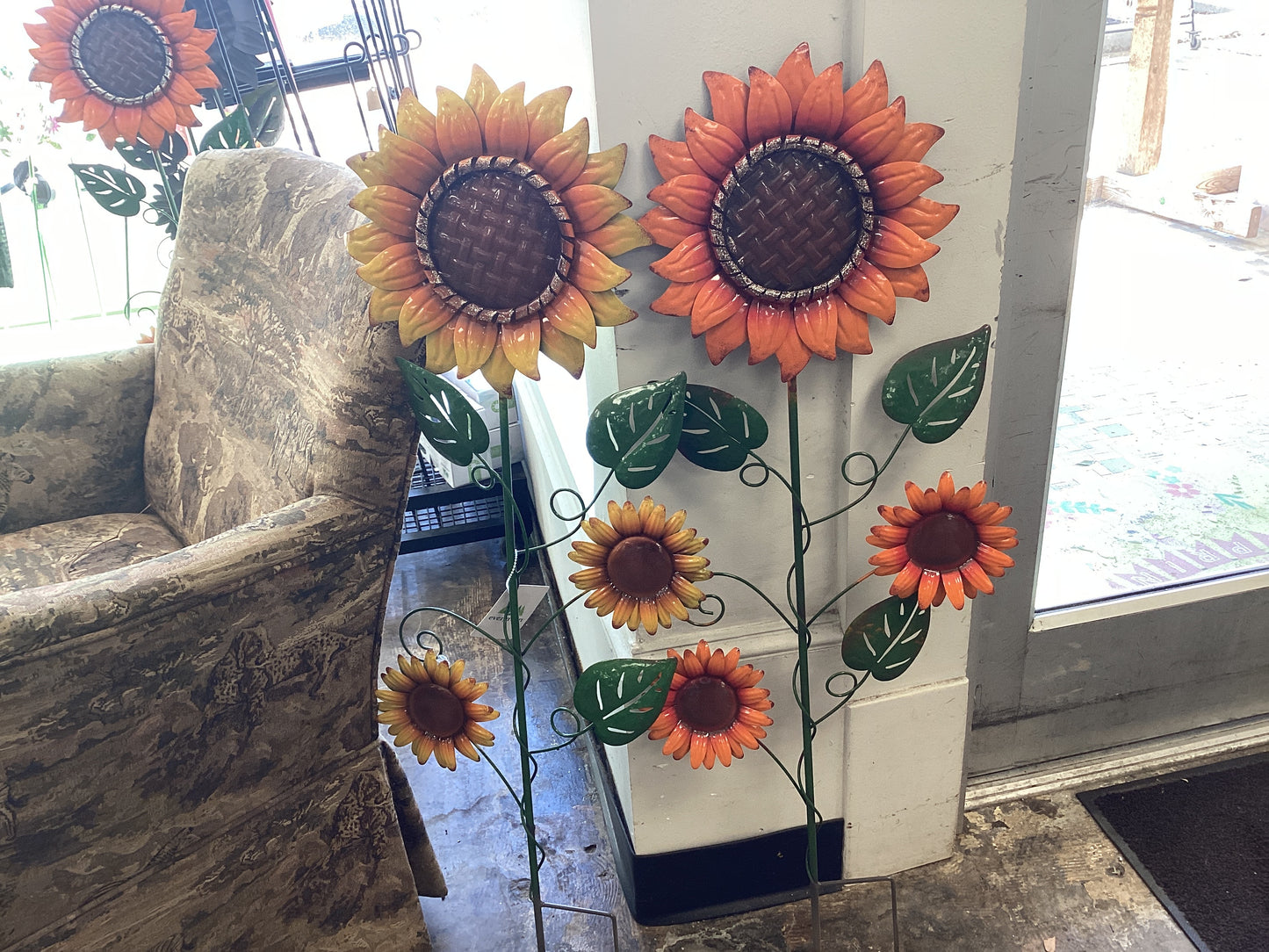 Sunflower Yard Stake
