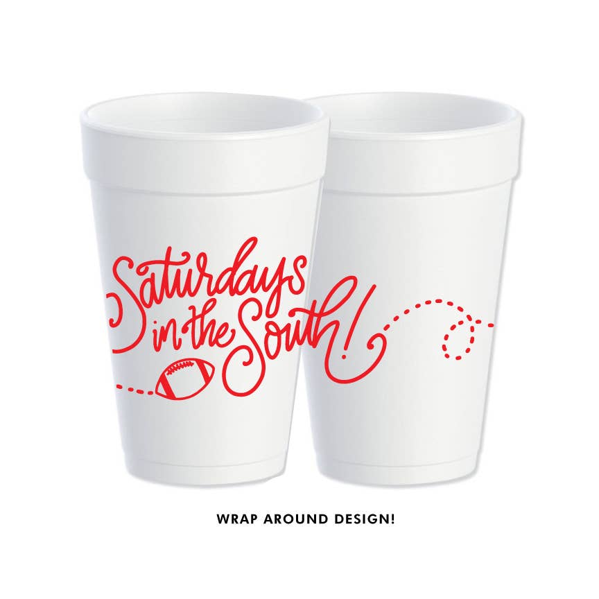 Hotty Toddy! | Game Day Cups & Napkins (All) : NAPKINS - RED & BLUE *split qty (25 per pack - same color)