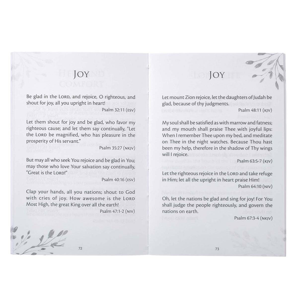 Gift Book Psalms for Joyful Living Softcover