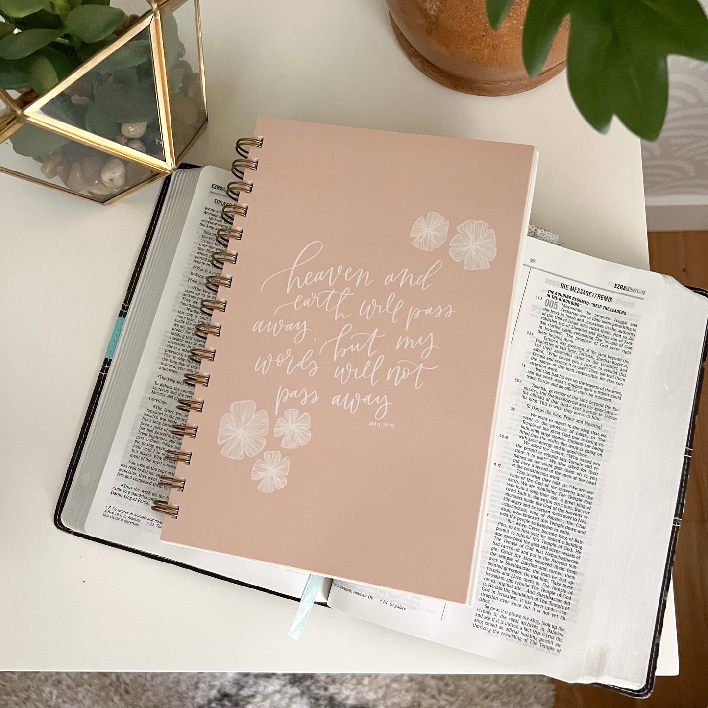 Bible study notebook | Bible journal | Christian notebook