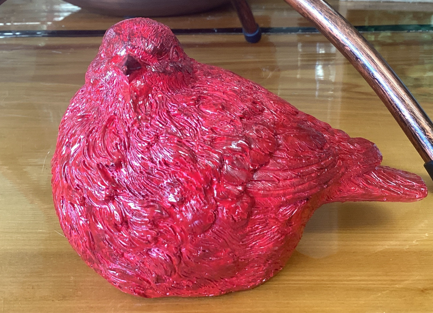 Red Bird Figurine