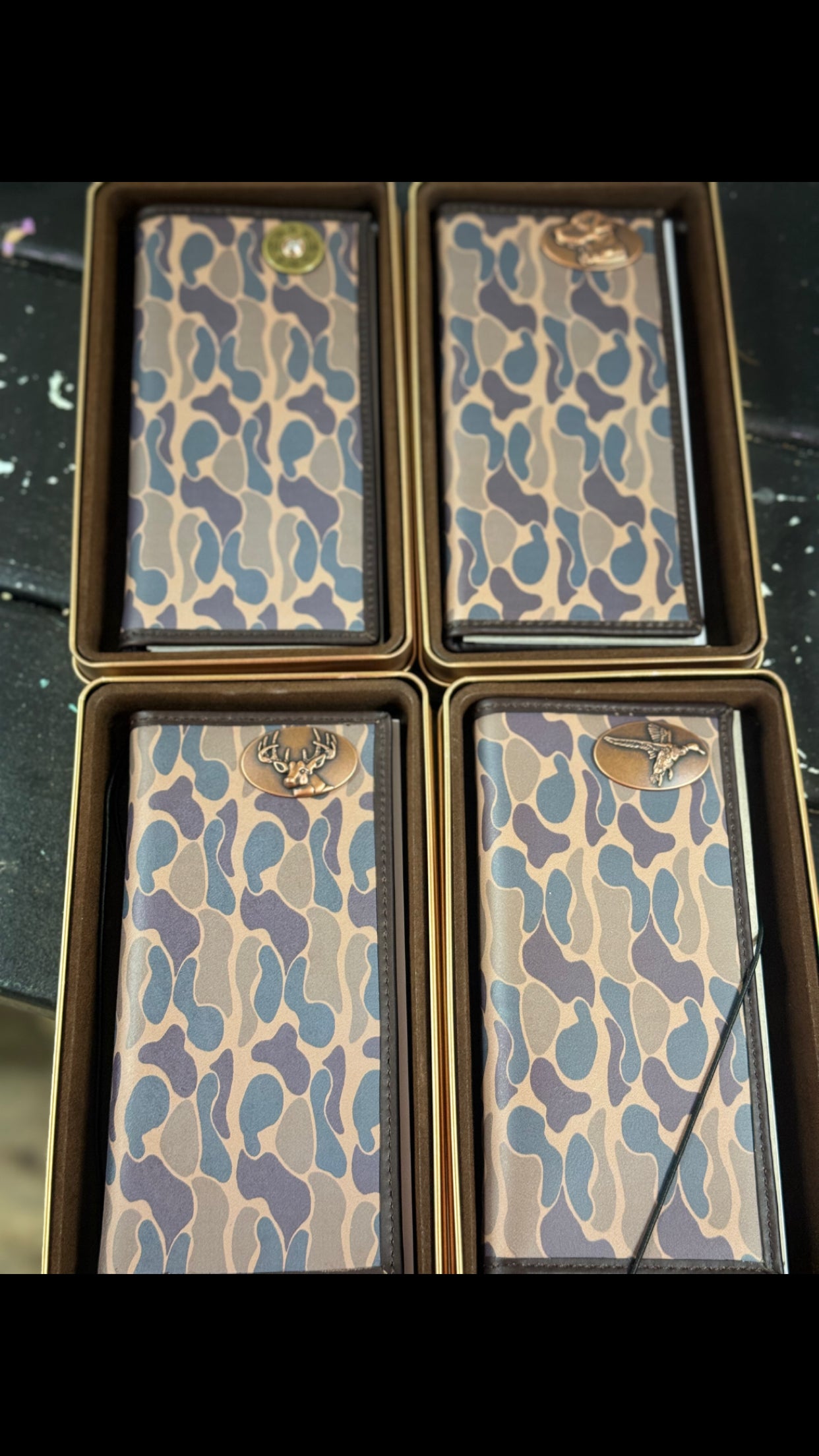 Zeppro Old School Camo Secretary Wallet