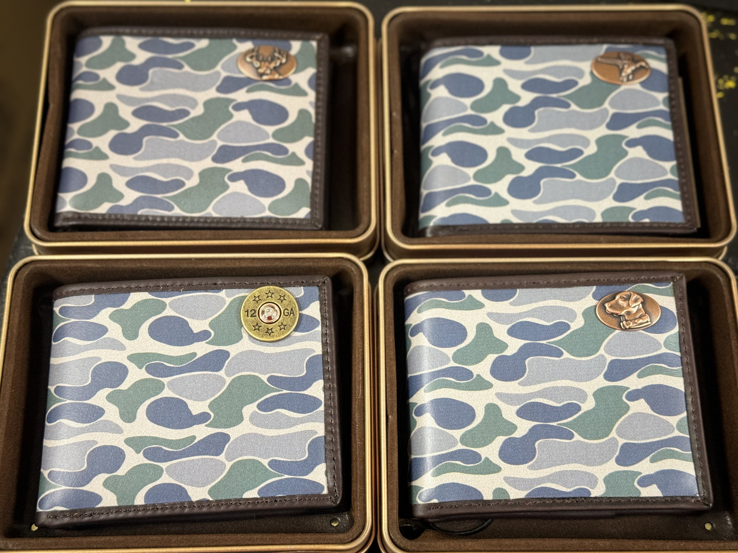 Zeppro Old School Camo BiFold Wallet