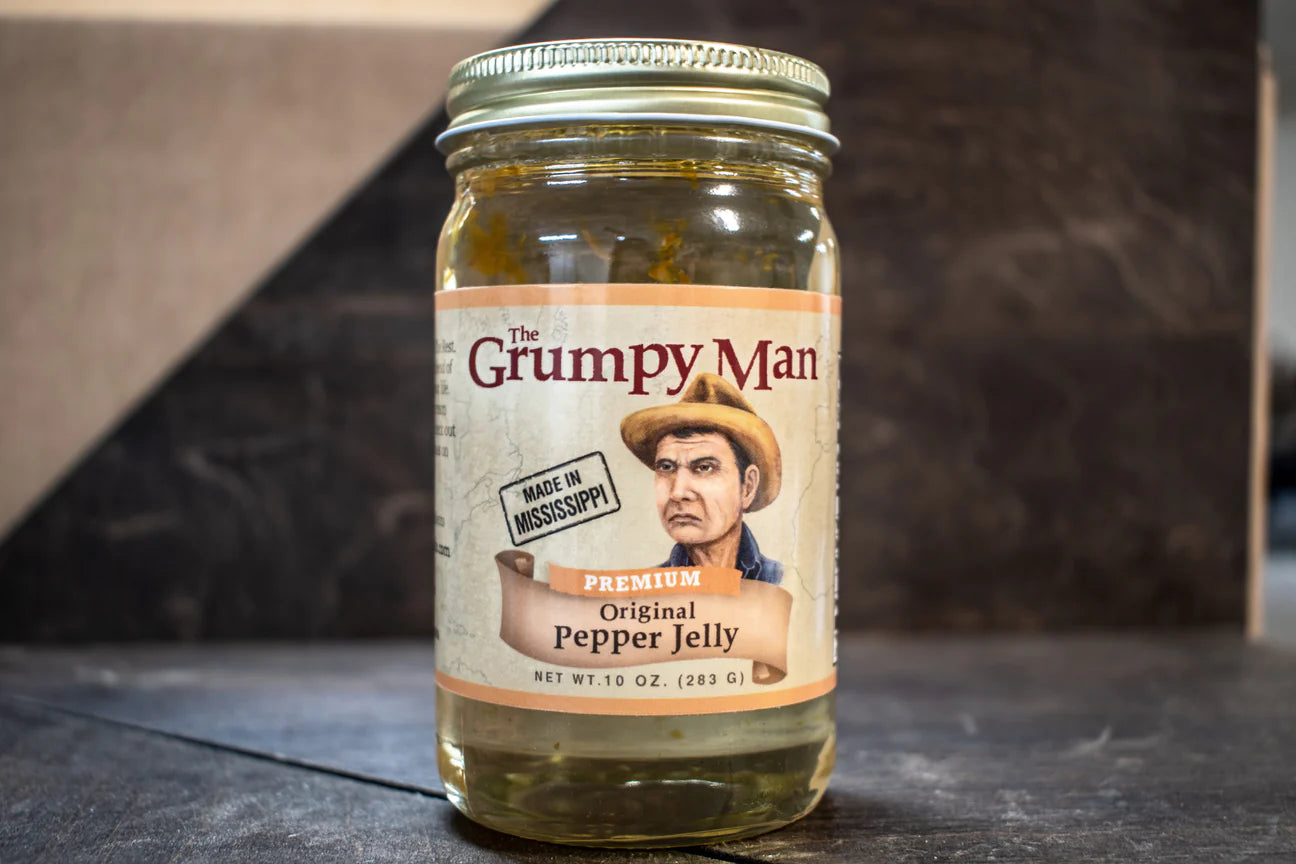 Grumpy Man jalapeño original Pepper Jelly