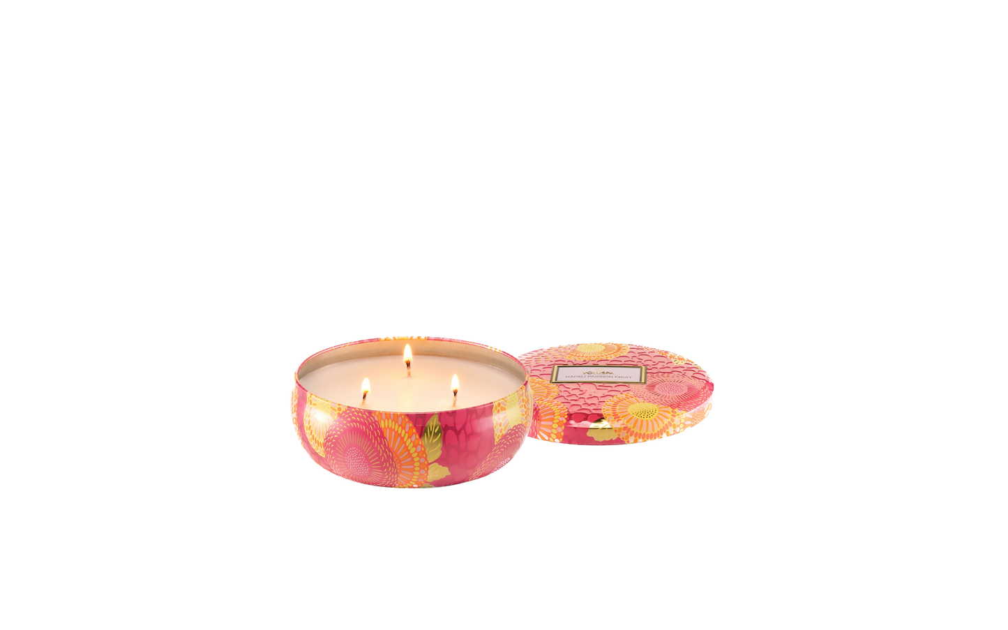 Voluspa 3 Wick Tin - Napali Passion Fruit