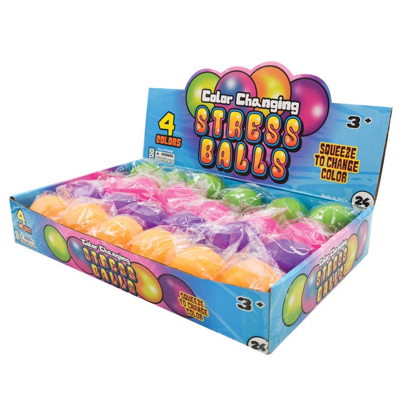 COLOR CHANGING STRESS BALL 24/DSP