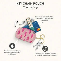 Studio OH Charged Up Key Chain Pouch