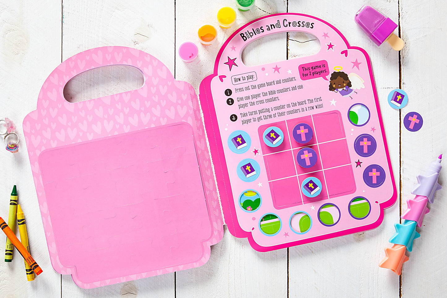 My Pretty Pink Bible Activity Book (Back-to-School Gifts)
