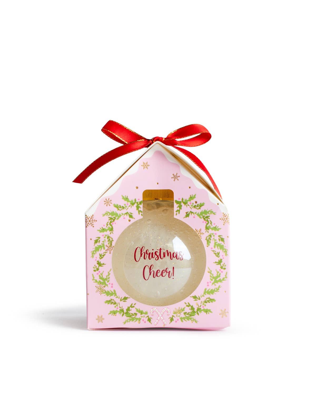 Christmas Cheer Bubble Bath Sugar Cookie Scented Pink/Multi 3x4.25.x3