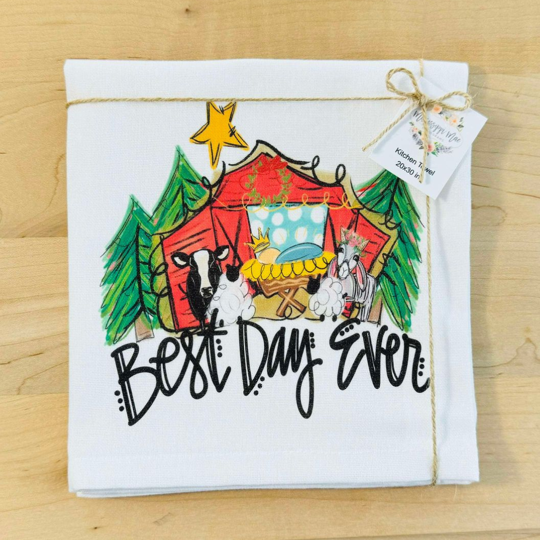Best Day Ever Kitchen Towel