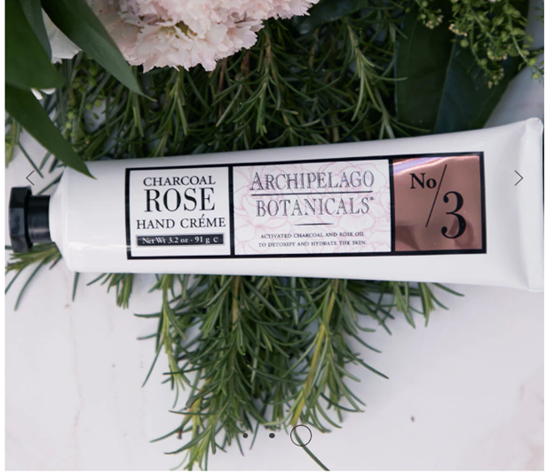 Archipelago Charcoal Rose Hand Creme 3.2oz