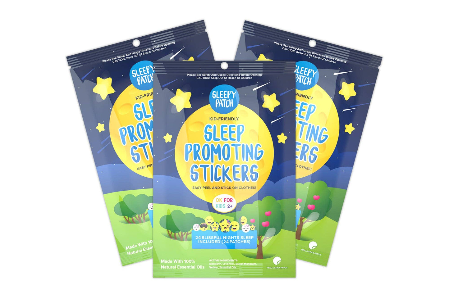 SleepyPatch - Essential Oil Sleep Aid Remedy Stickers: 1 Pack