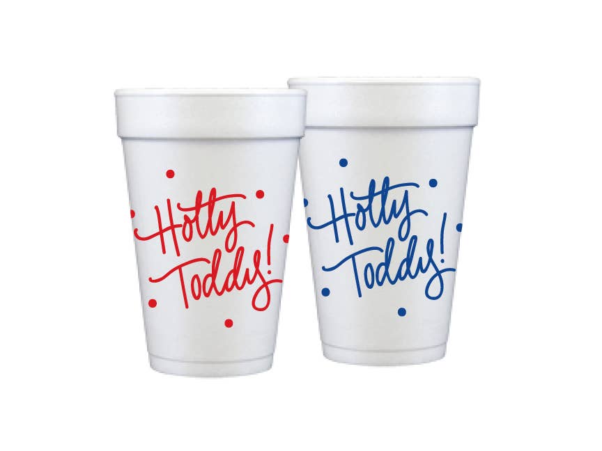 Hotty Toddy! | Game Day Cups & Napkins (All) : NAPKINS - RED & BLUE *split qty (25 per pack - same color)