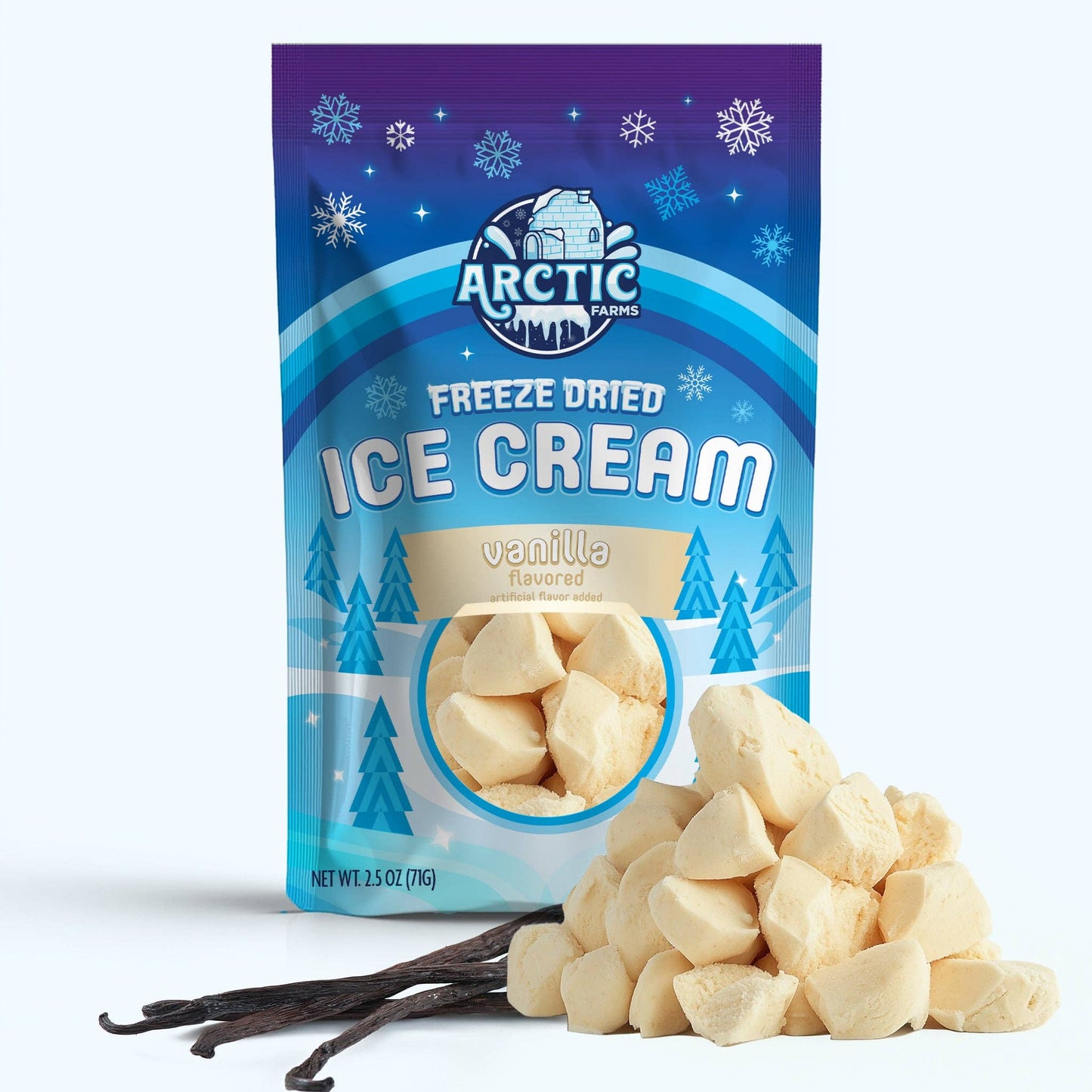 Freeze Dried Ice Cream That Does Not Melt (Bits) (2.5oz)