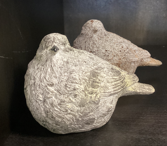 Decorative stone bird