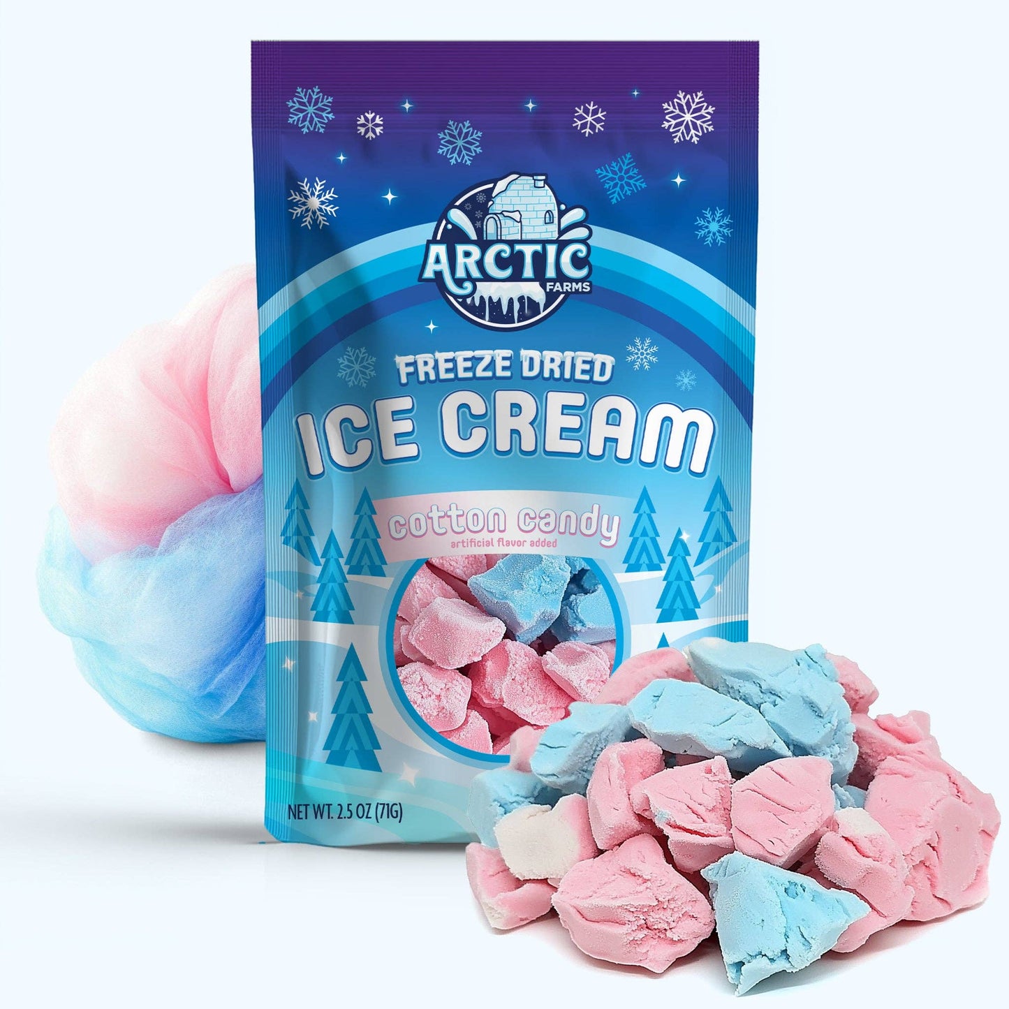 Freeze Dried Ice Cream That Does Not Melt (Bits) (2.5oz)