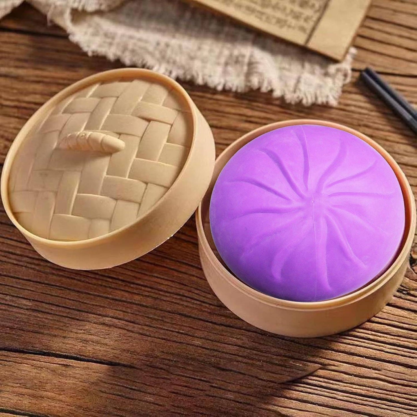 Extra Large Steamed Bun Squishy Stress Relief Toy