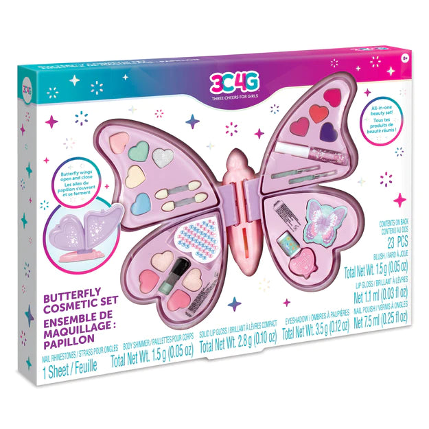 3C4G Butterfly Cosmetic Set