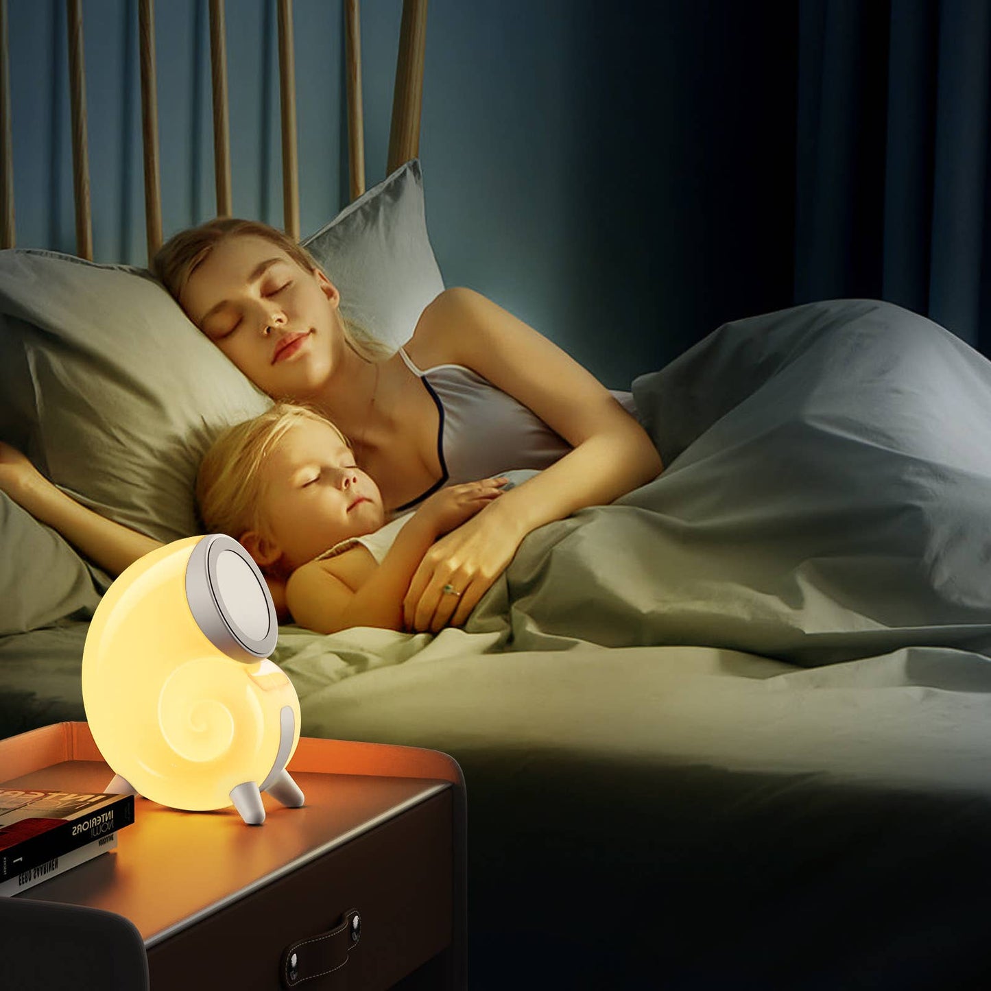 Magnetic Wireless Charger w/Light
