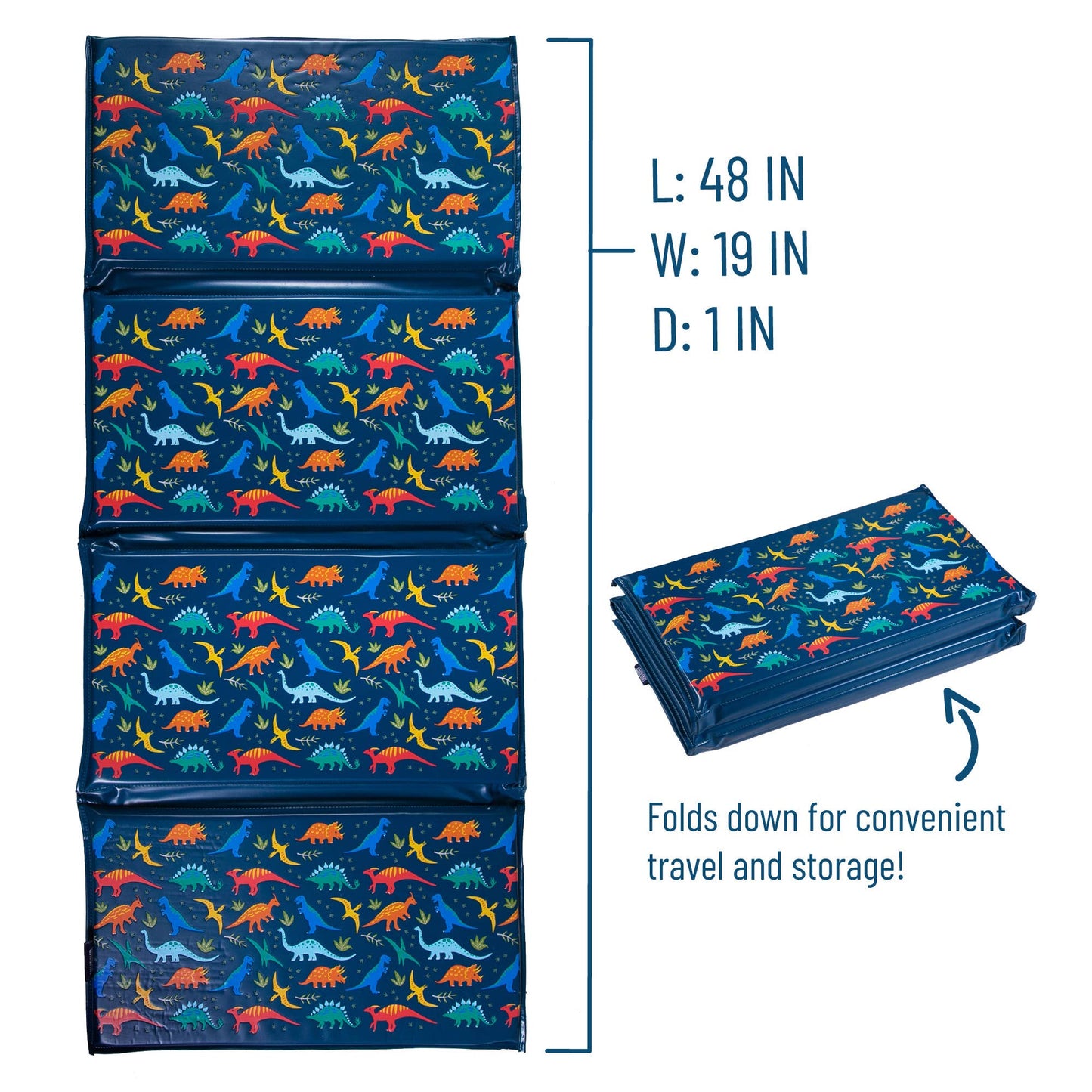 Jurassic Dinosaurs Vinyl Rest Mat