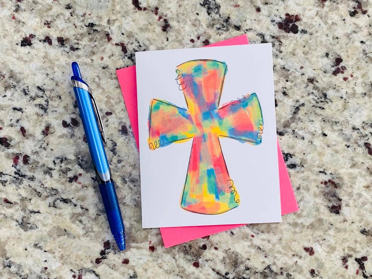 Cross Note Cards: Craft-Colored