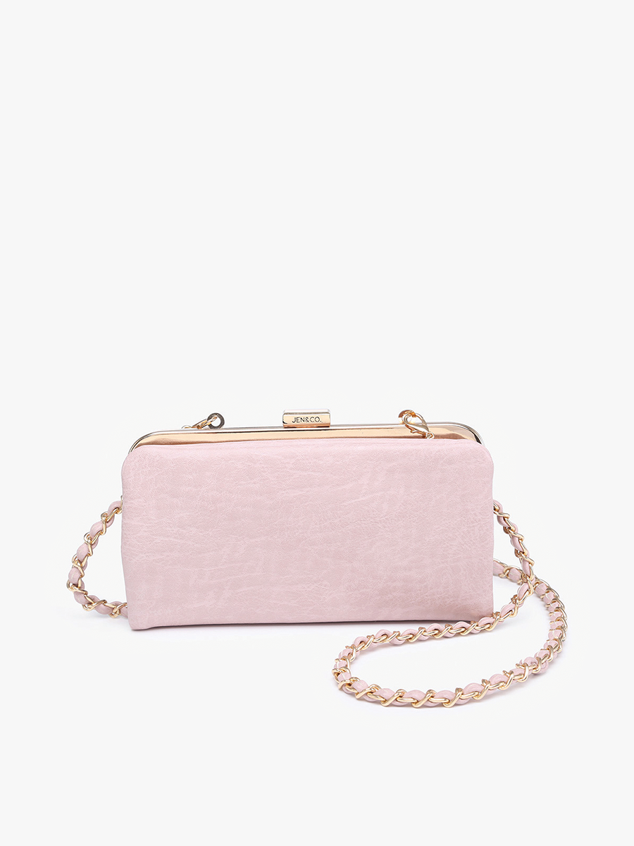 *SALE* WL2339 Sue Wallet Pouch Crossbody: Bubblegum