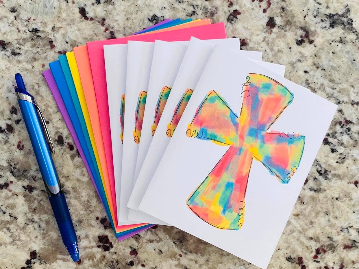 Cross Note Cards: Craft-Colored