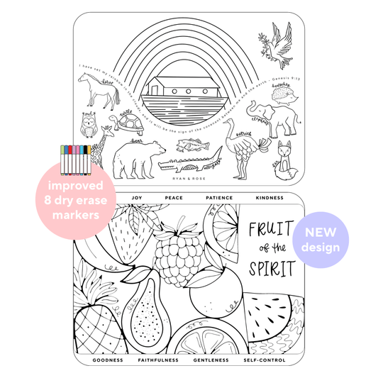 Christian Coloring Mats