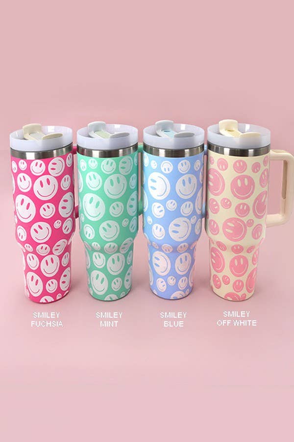 40oz STAINLESS STEEL TUMBLER ALL STYLES | TB40OZ: ANIMAL HOLO MINT