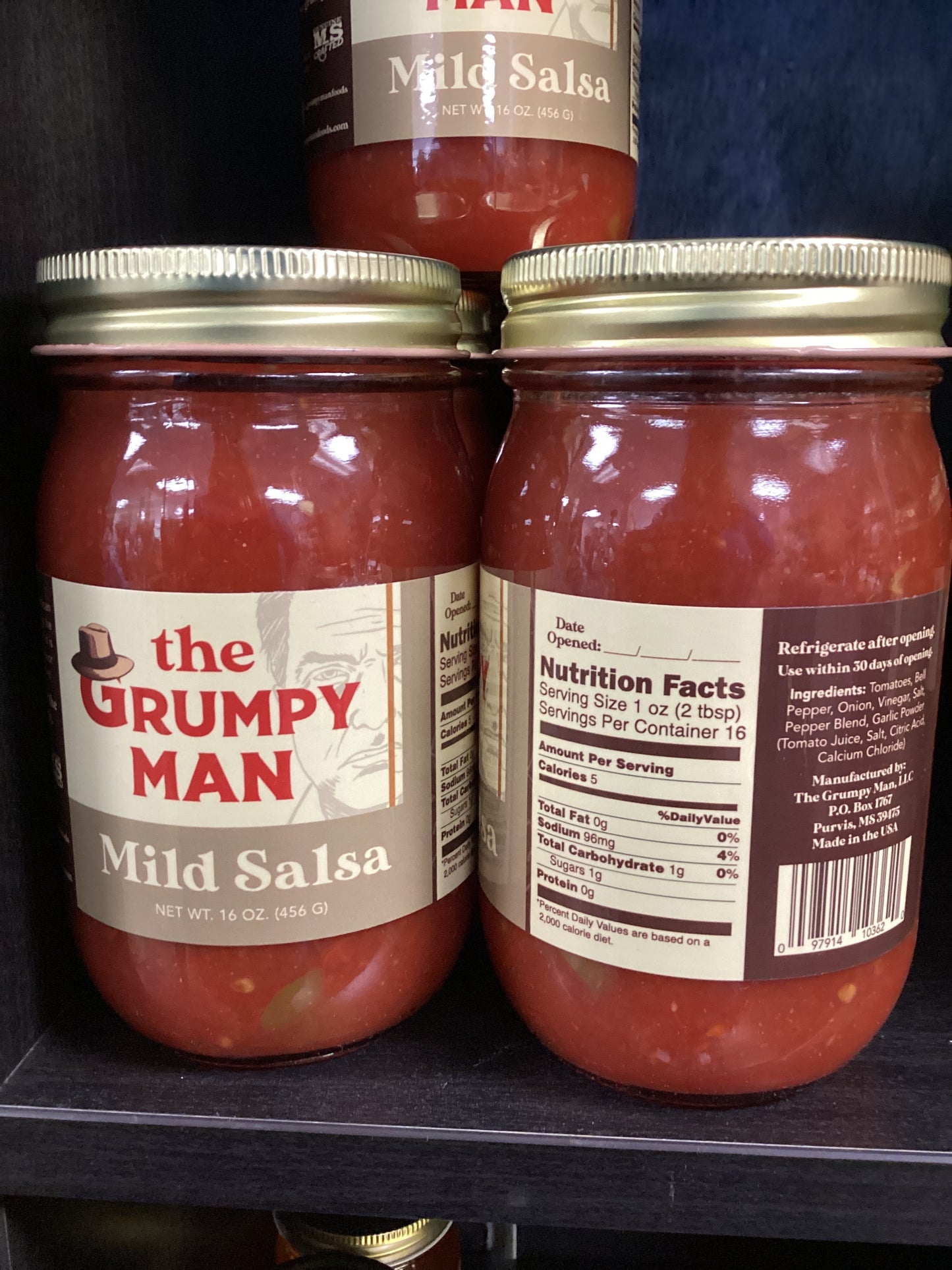 Grumpy Man- Mild Salsa