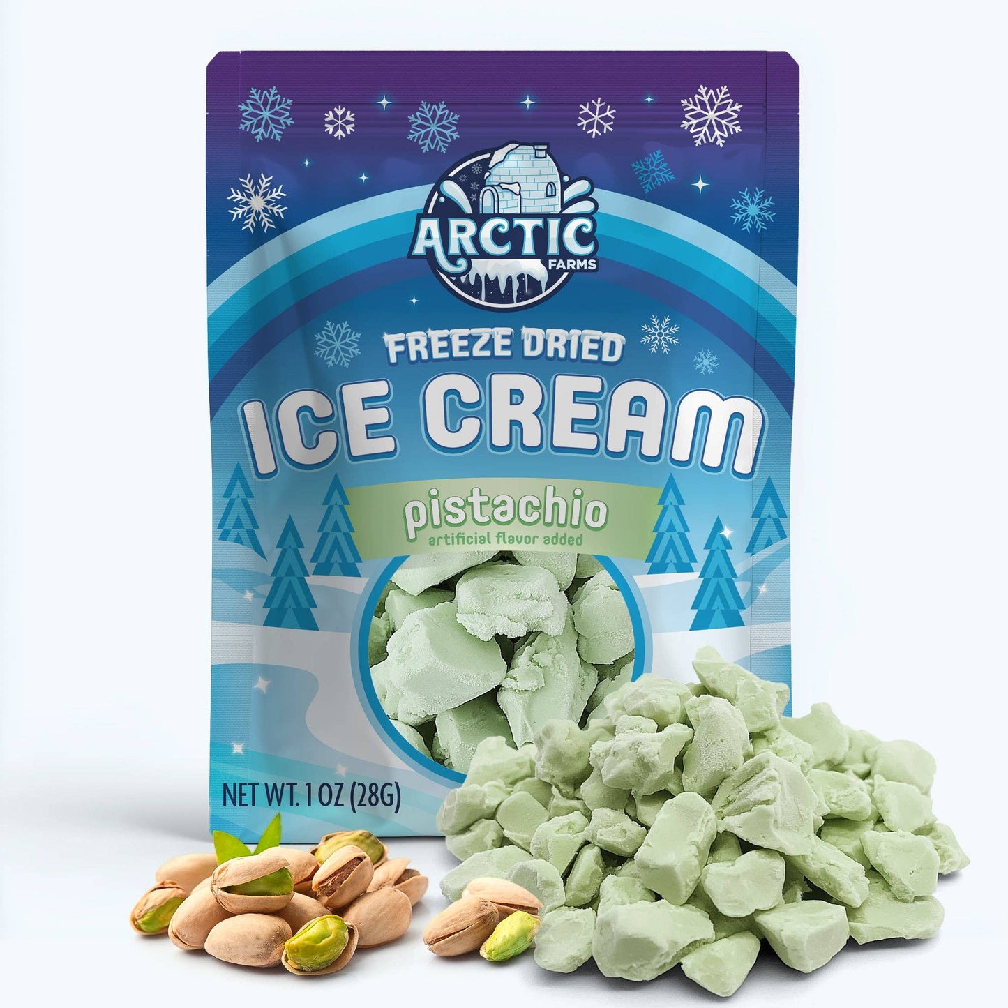 Freeze Dried Ice Cream That Does Not Melt (Bits) (1oz)