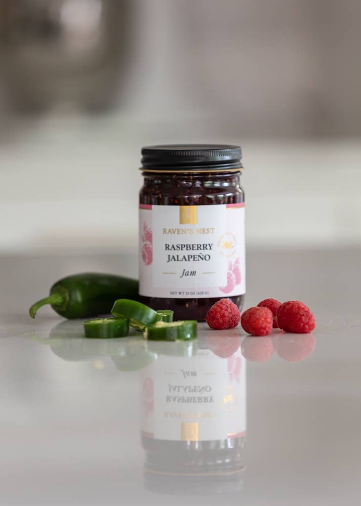 Raspberry Jalapeño Jam - 15 oz.