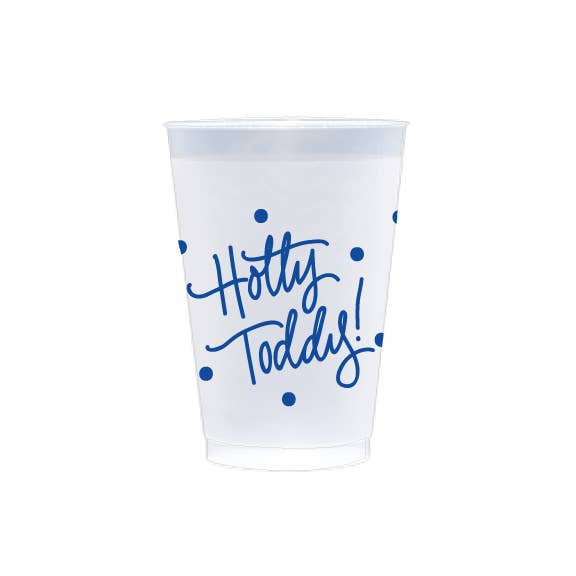 Hotty Toddy! | Game Day Cups & Napkins (All) : NAPKINS - RED & BLUE *split qty (25 per pack - same color)