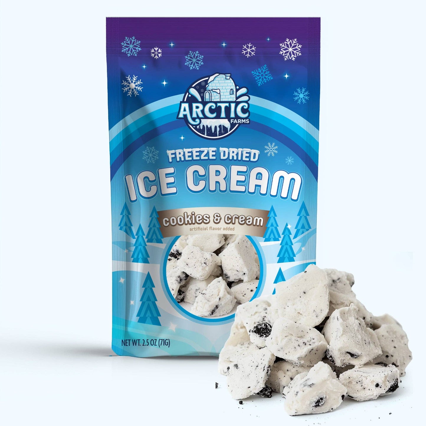 Freeze Dried Ice Cream That Does Not Melt (Bits) (2.5oz)