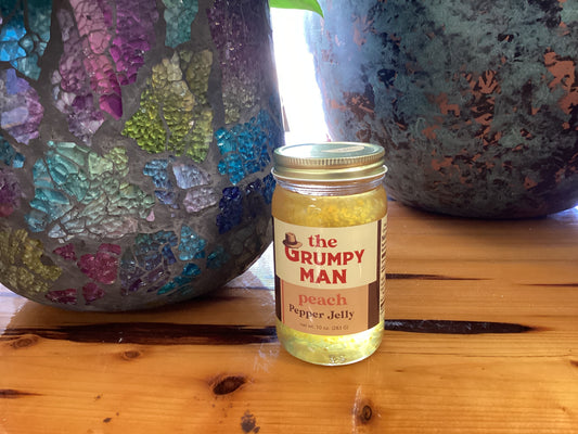 Grumpy Old Man Pepper Jelly Peach