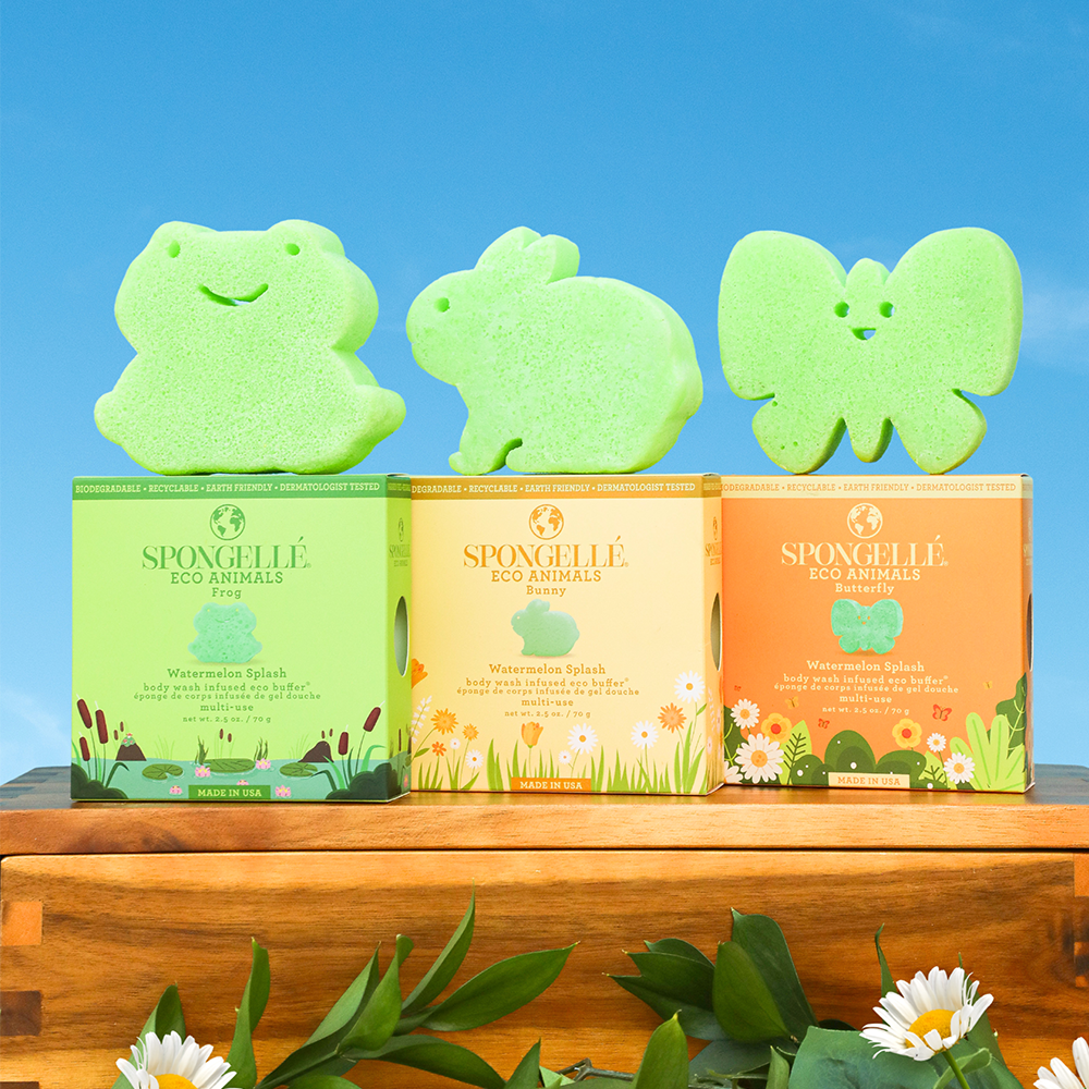 Spongelle Eco Kids Body Buffer Assorted Pack - Bath & Body
